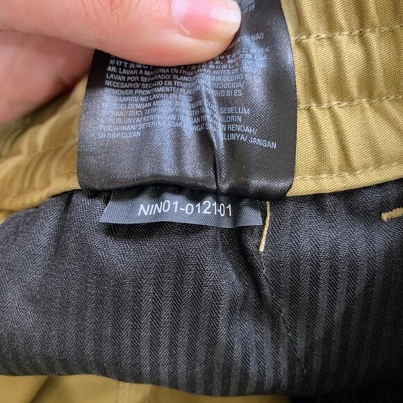 Volcom Shorts Mens S Small Latte Cotton Blend Frickin Modern Stretch Walking - Picture 12 of 14